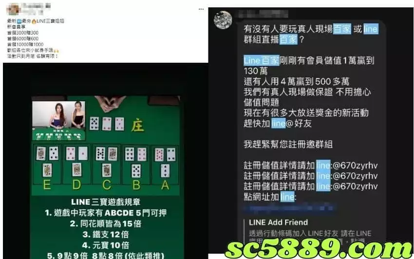 百家樂line群組