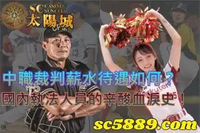 中職裁判薪水待遇如何？國內執法人員的辛酸血淚史！