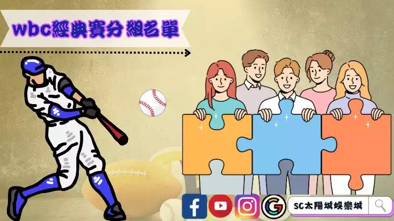 wbc經典賽分組名單