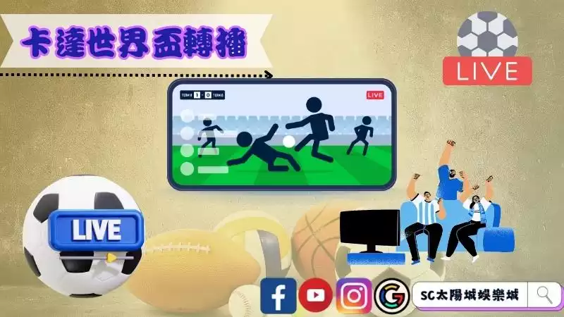 2022卡達世界盃足球賽轉播哪裡看