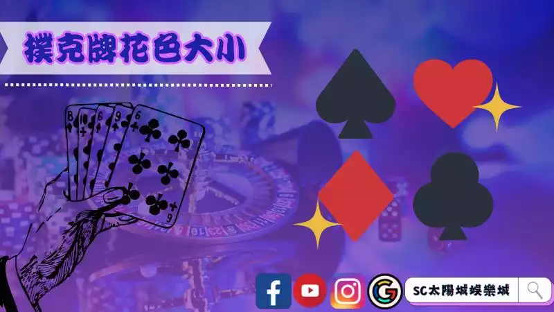 撲克牌花色大小