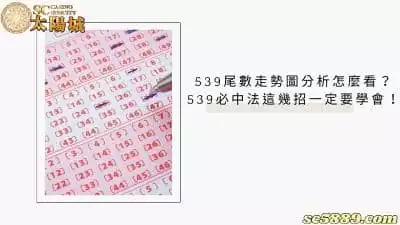 539尾數走勢圖分析怎麼看？539必中法這幾招一定要學會！
