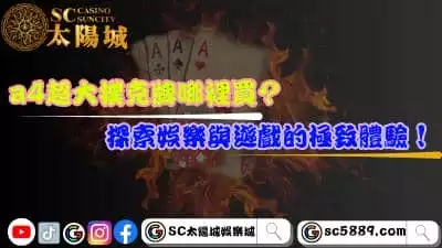a4超大撲克牌哪裡買？探索娛樂與遊戲的極致體驗！
