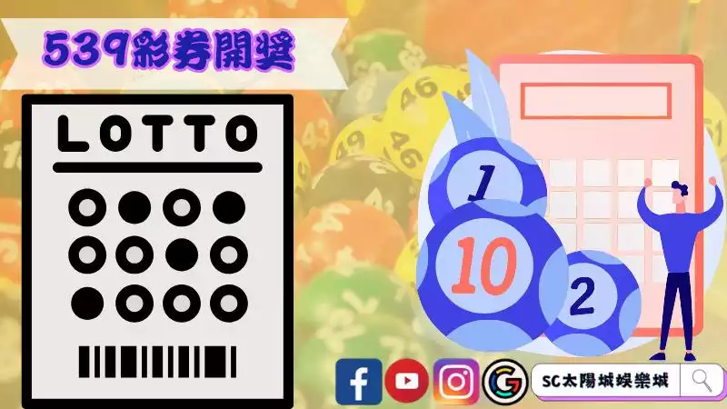 539彩券開獎時間是幾點？今彩539明牌必勝絕對不能錯過！