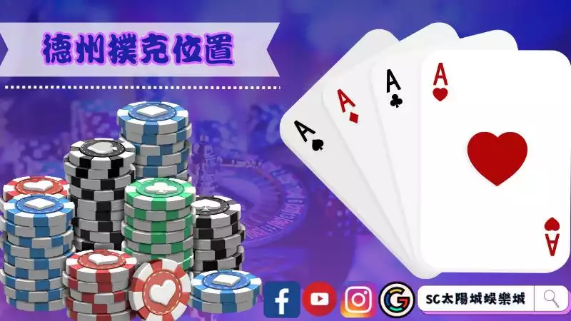 德州撲克位置