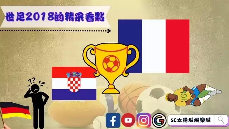 世足2018的精采看點