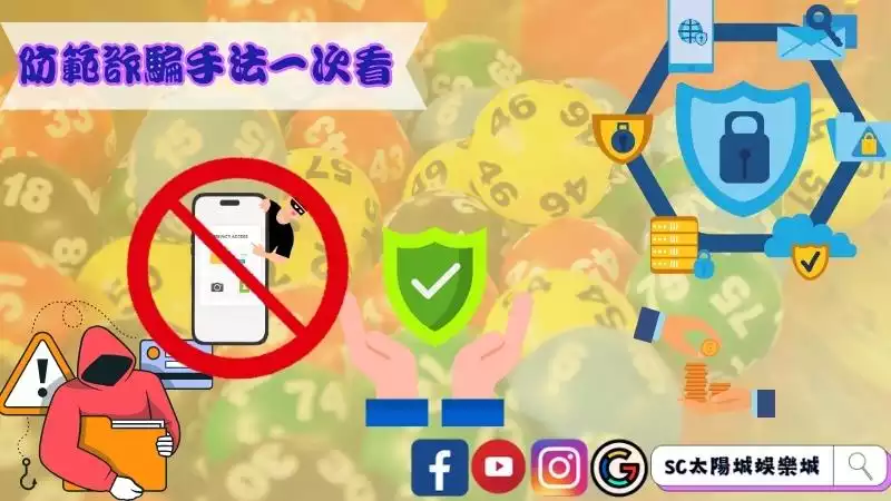 防範詐騙手法一次看