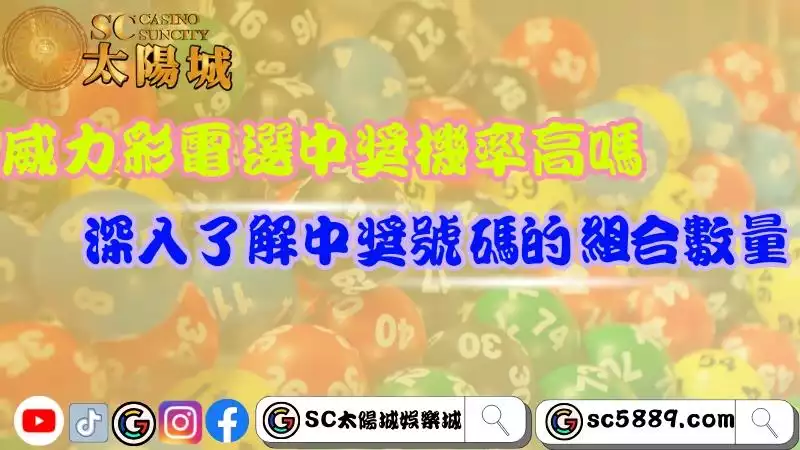 威力彩電選