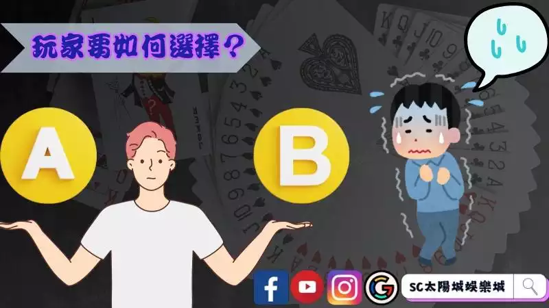 玩家要如何選擇？