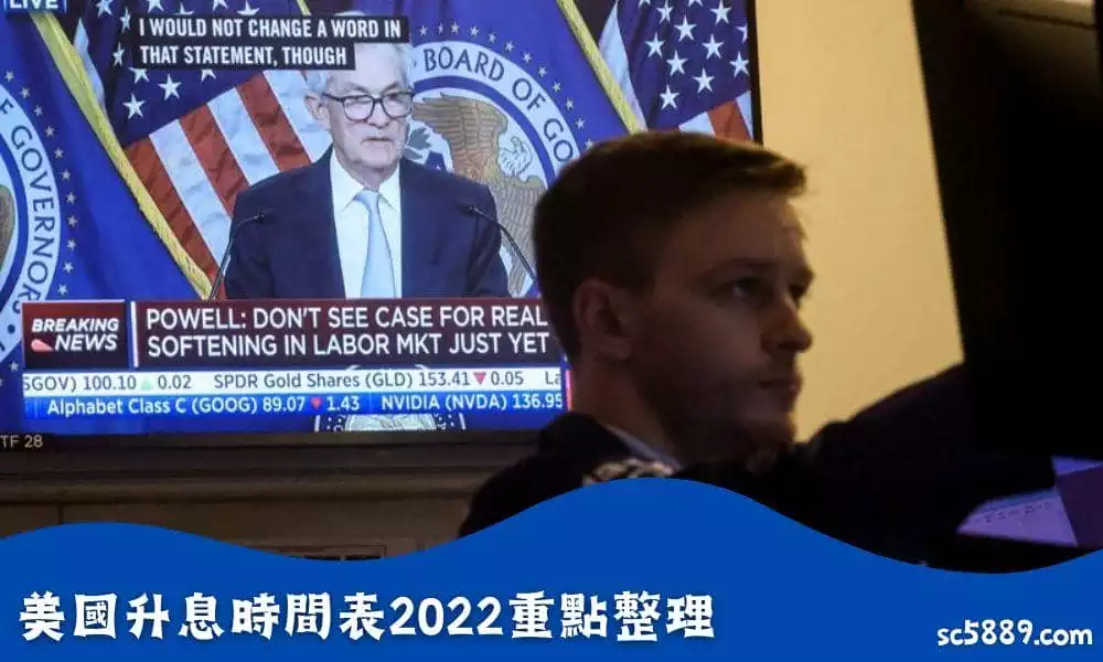 美國升息時間表2022重點整理