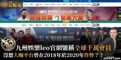 九州娛樂leo官網號稱全球千萬會員，沒想大咖平台曾在2018年於2020年作弊？！