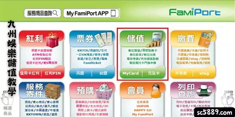 九州娛樂儲值教學
