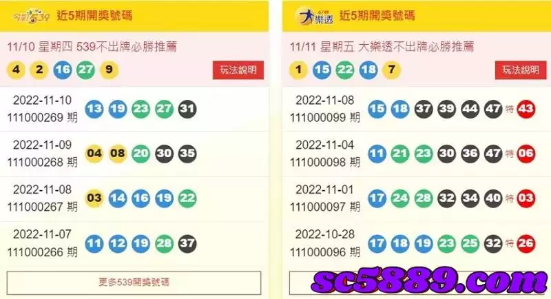 539即時開獎號碼查詢539頭獎得主