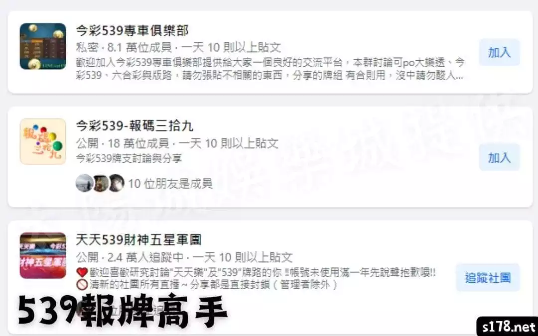 539報牌高手