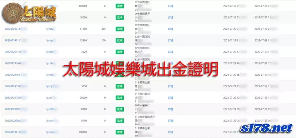 SC太陽城誠信出金，玩地下539找SC太陽城準沒錯！